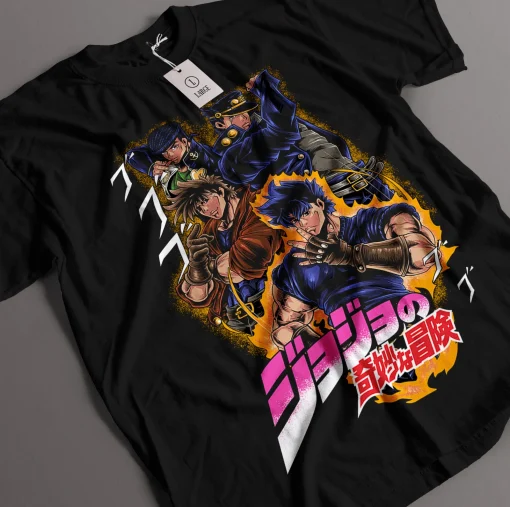 JoJo’s Bizarre Adventure t-shirt  – Premium Anime Tee