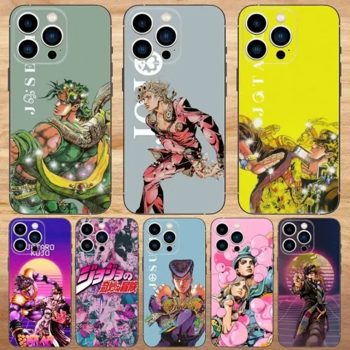 JoJo’s Bizarre Adventure Phone Case – Stylish Protection for Anime Fans