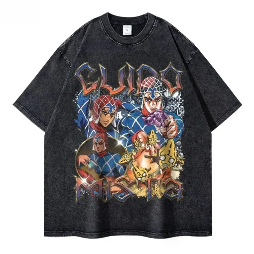 JoJo’s Bizarre Adventure t-shirt  – Premium Anime Tee