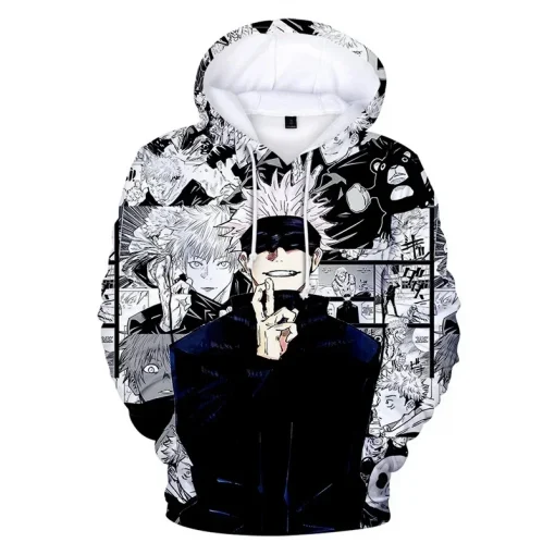 Jujutsu Kaisen Hoodie - Anime-Inspired Streetwear