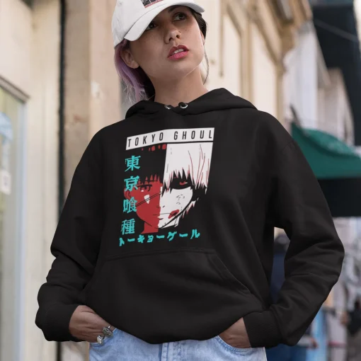 Tokyo Ghoul Hoodie - Anime-Inspired Streetwear