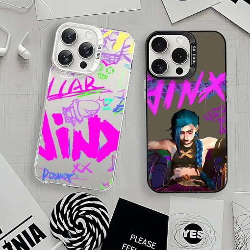 Anime Arcane Phone case collection JINX