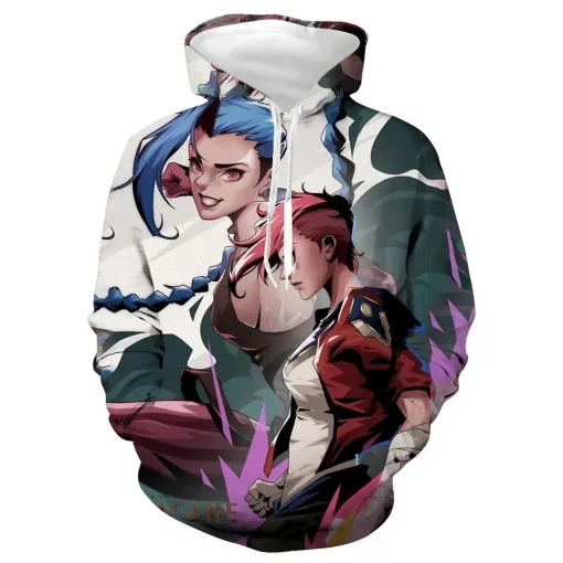 Anime ARCANE Hoodie - Premium Quality