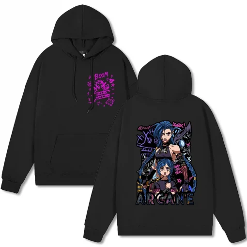 Anime ARCANE Hoodie - Premium Quality