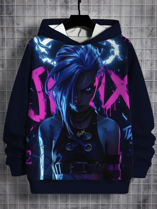 Anime ARCANE Hoodie - Premium Quality