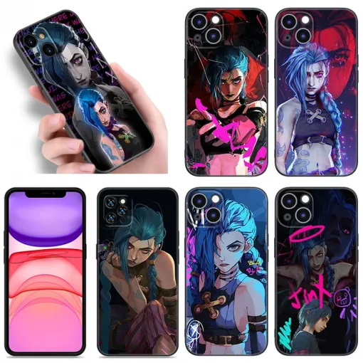 Anime Arcane Phone case collection JINX