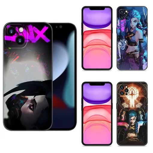 Anime Arcane Phone case collection JINX