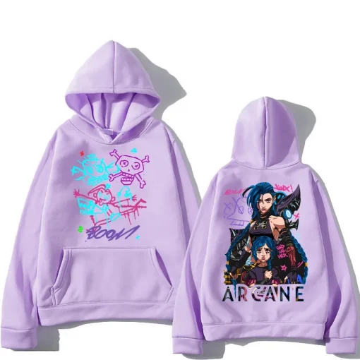 Anime ARCANE Hoodie - Premium Quality