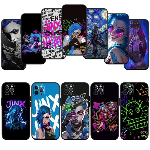 Anime Arcane Phone case collection JINX