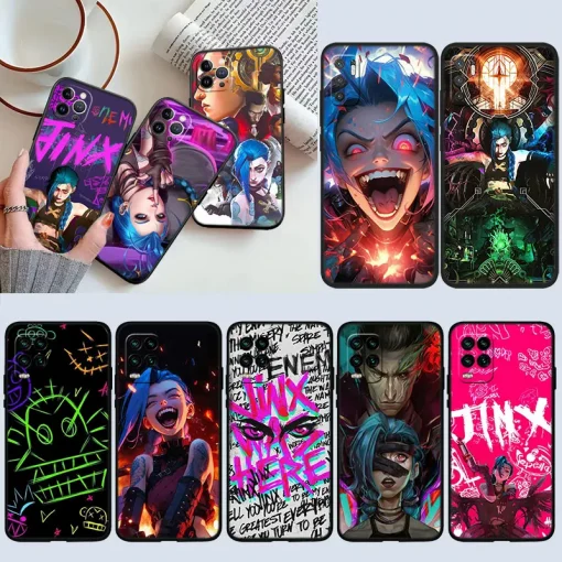 Anime Arcane Phone case collection JINX