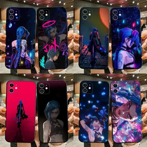 Anime Arcane Phone case collection JINX