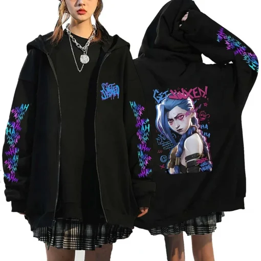 Anime ARCANE Hoodie - Premium Quality