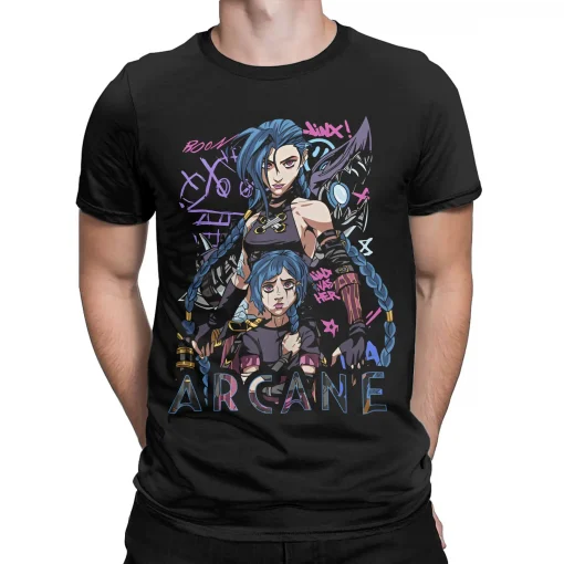 Arcane T-Shirt  – Premium Anime Tee