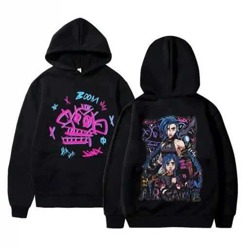 Anime ARCANE Hoodie - Premium Quality