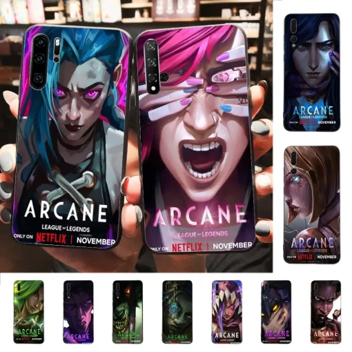 Anime Arcane Phone case collection JINX