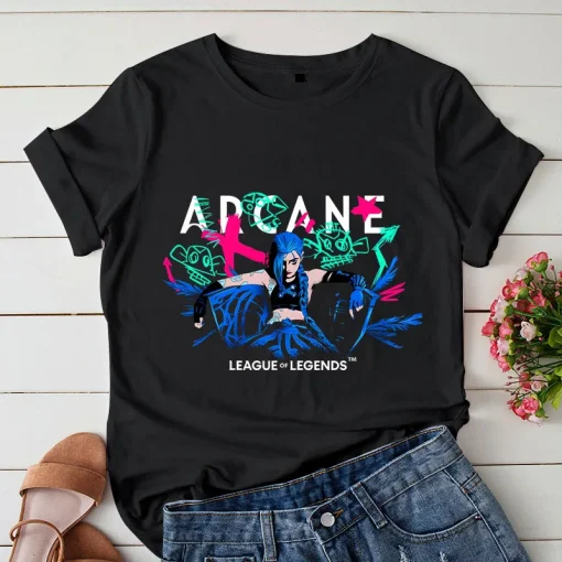 Arcane T-Shirt  – Premium Anime Tee