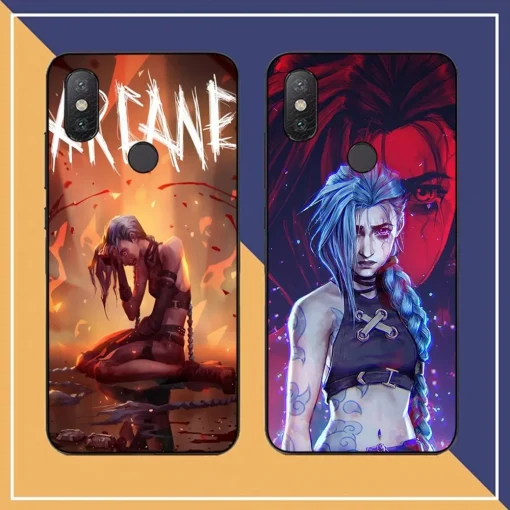 Anime Arcane Phone case collection JINX