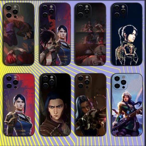 Anime Arcane Phone case collection JINX