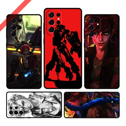 Anime Arcane Phone case collection JINX