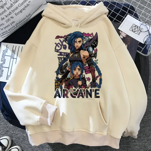 Anime ARCANE Hoodie - Premium Quality