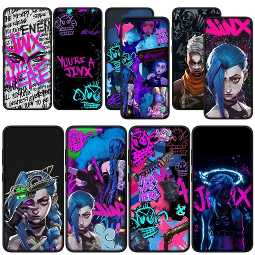 Anime Arcane Phone case collection JINX