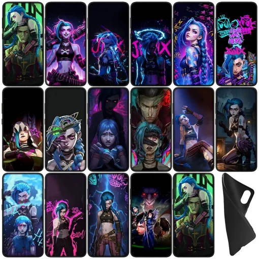 Anime Arcane Phone case collection JINX