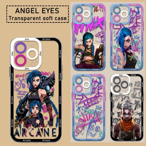 Anime Arcane Phone case collection JINX