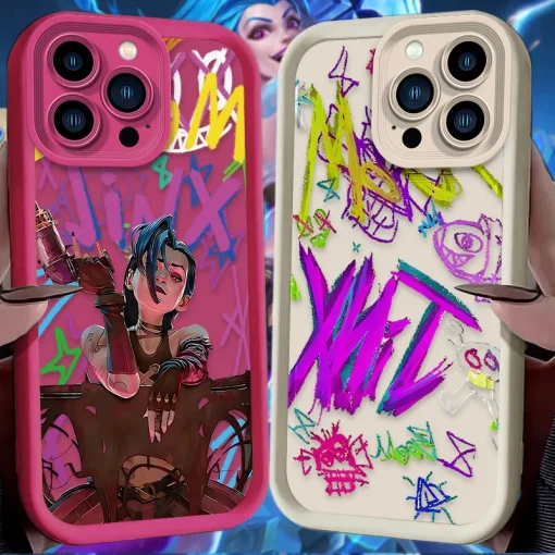 Anime Arcane Phone case collection JINX