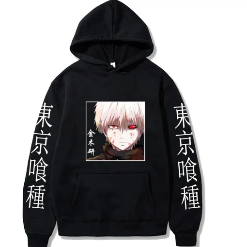 Tokyo Ghoul Hoodie - Anime-Inspired Streetwear