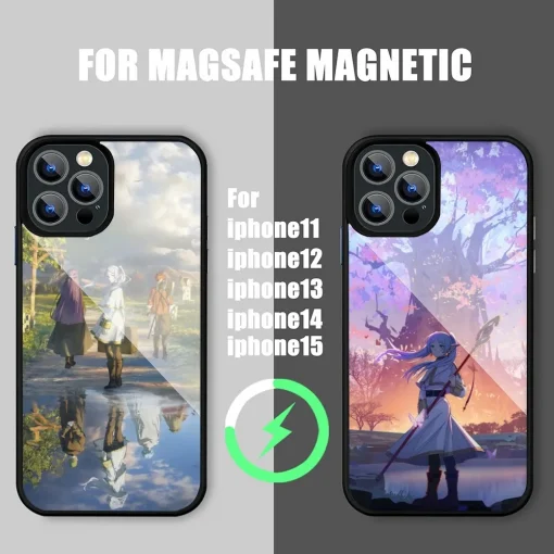 Frieren: Beyond Journey’s End Phone Case – Anime Characters & Durable Protection