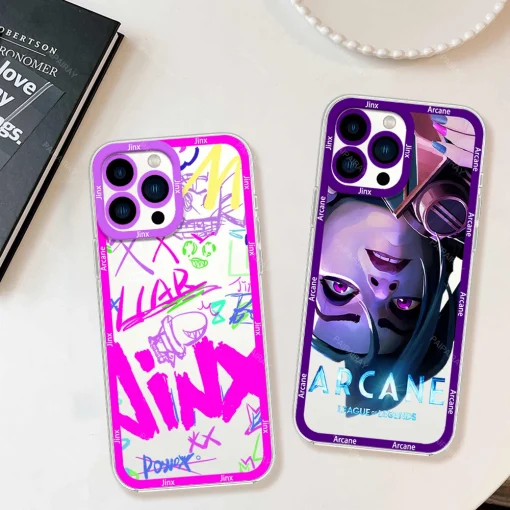 Anime Arcane Phone case collection JINX