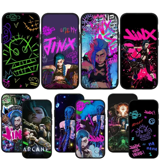 Anime Arcane Phone case collection JINX