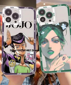 JoJo’s Bizarre Adventure Phone Case – Stylish Protection for Anime Fans