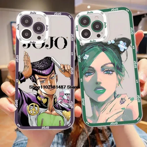 JoJo’s Bizarre Adventure Phone Case – Stylish Protection for Anime Fans