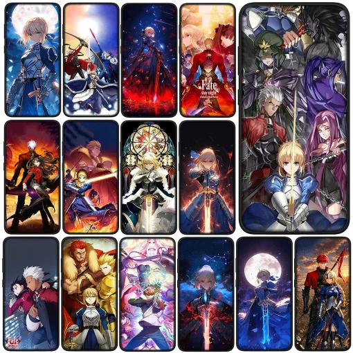 Fate Stay Night Phone Case – Anime Characters & Durable Protection