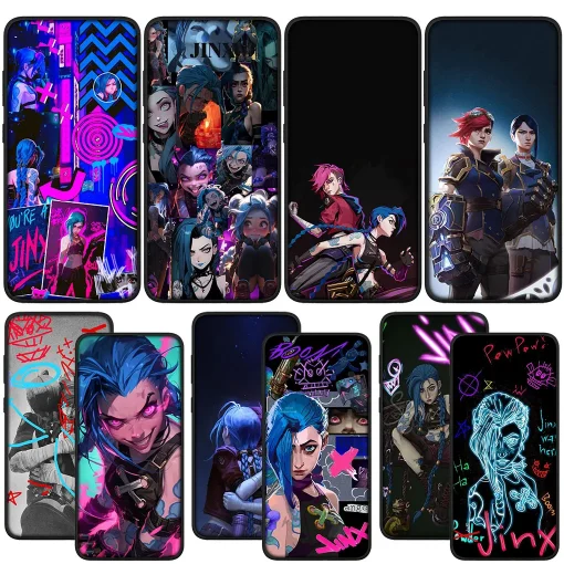 Anime Arcane Phone case collection JINX