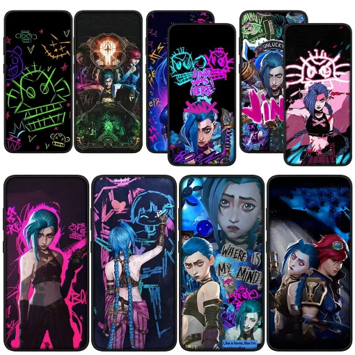 Anime Arcane Phone case collection JINX