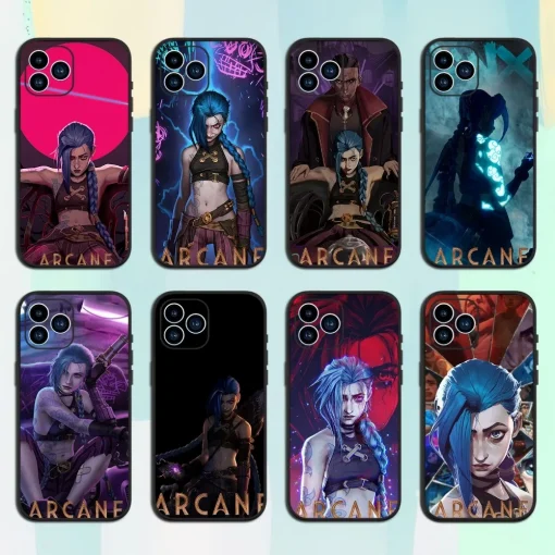 Anime Arcane Phone case collection JINX