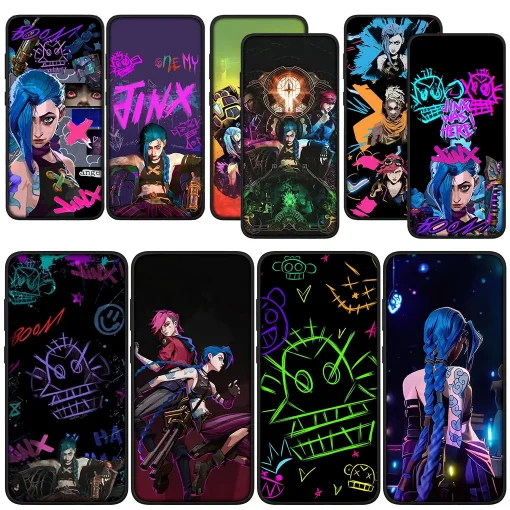 Anime Arcane Phone case collection JINX