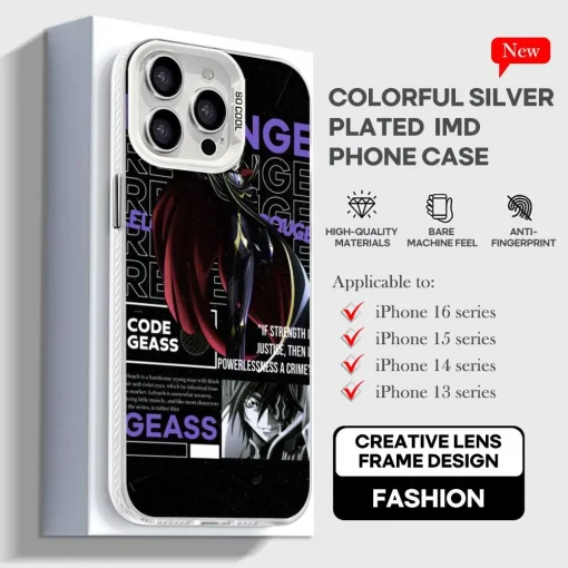 Code Geass Phone Case - Stylish Anime Protection