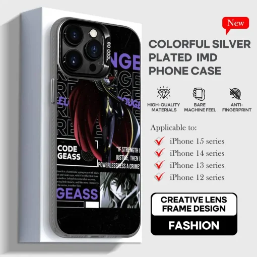 Code Geass Phone Case - Stylish Anime Protection