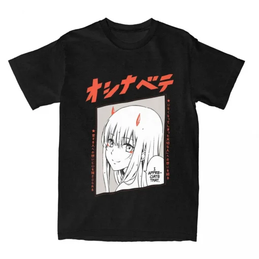 Darling in the FRANXX T-shirt collection anime wear shop