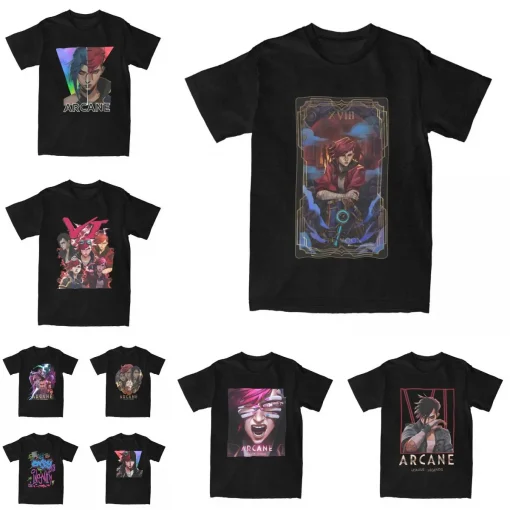 Arcane T-Shirt  – Premium Anime Tee