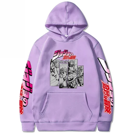 JoJo’s Bizarre Adventure Hoodie - Anime-Inspired Streetwear