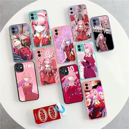 Darling in the FRANXX Phone case collection anime wear shop