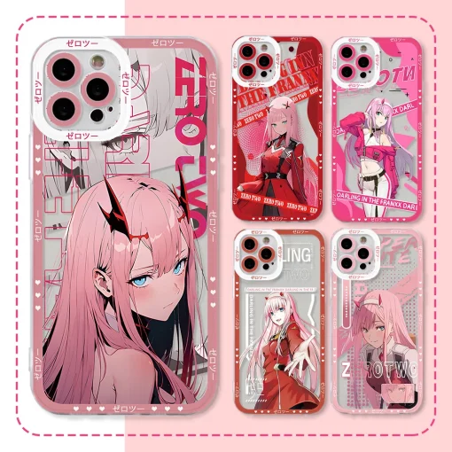 Darling in the FRANXX Phone case collection anime wear shop