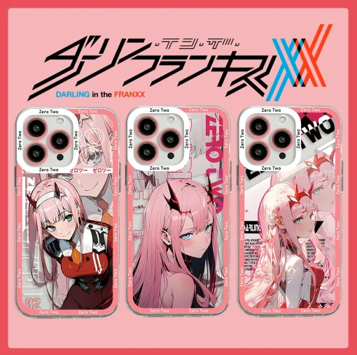 Darling in the FRANXX Phone case collection anime wear shop