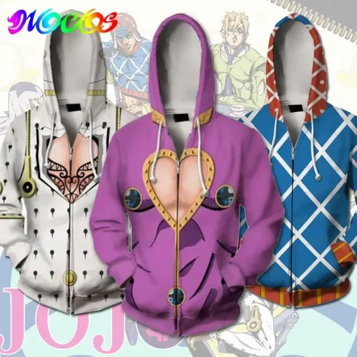 JoJo’s Bizarre Adventure Hoodie - Anime-Inspired Streetwear