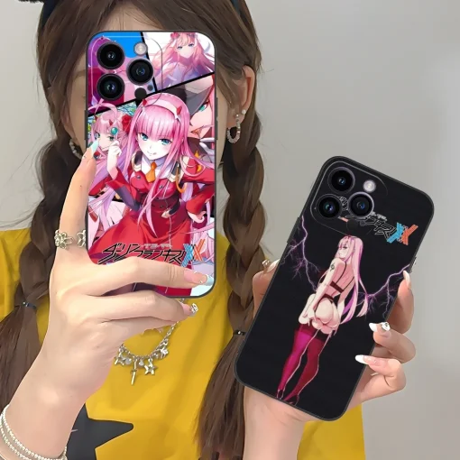 Darling in the FRANXX Phone case collection anime wear shop