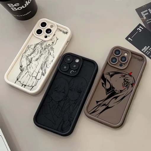 Darling in the FRANXX Phone case collection anime wear shop